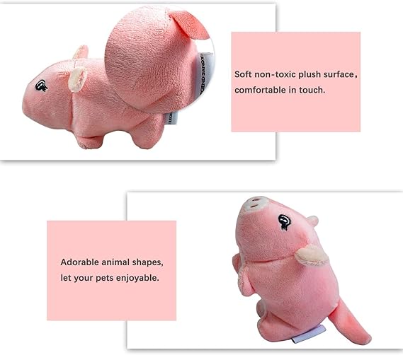 LEGEND SANDY Squeaky Plush Dog Toy Pack for Puppy, Small Stuffed Puppy Chew Toys 12 Dog Toys Bulk with Squeakers. - Image 2